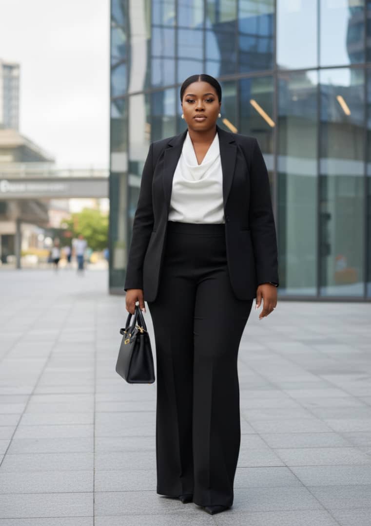 plus size work outfit 2