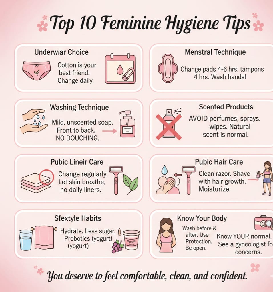 feminine hygiene tips